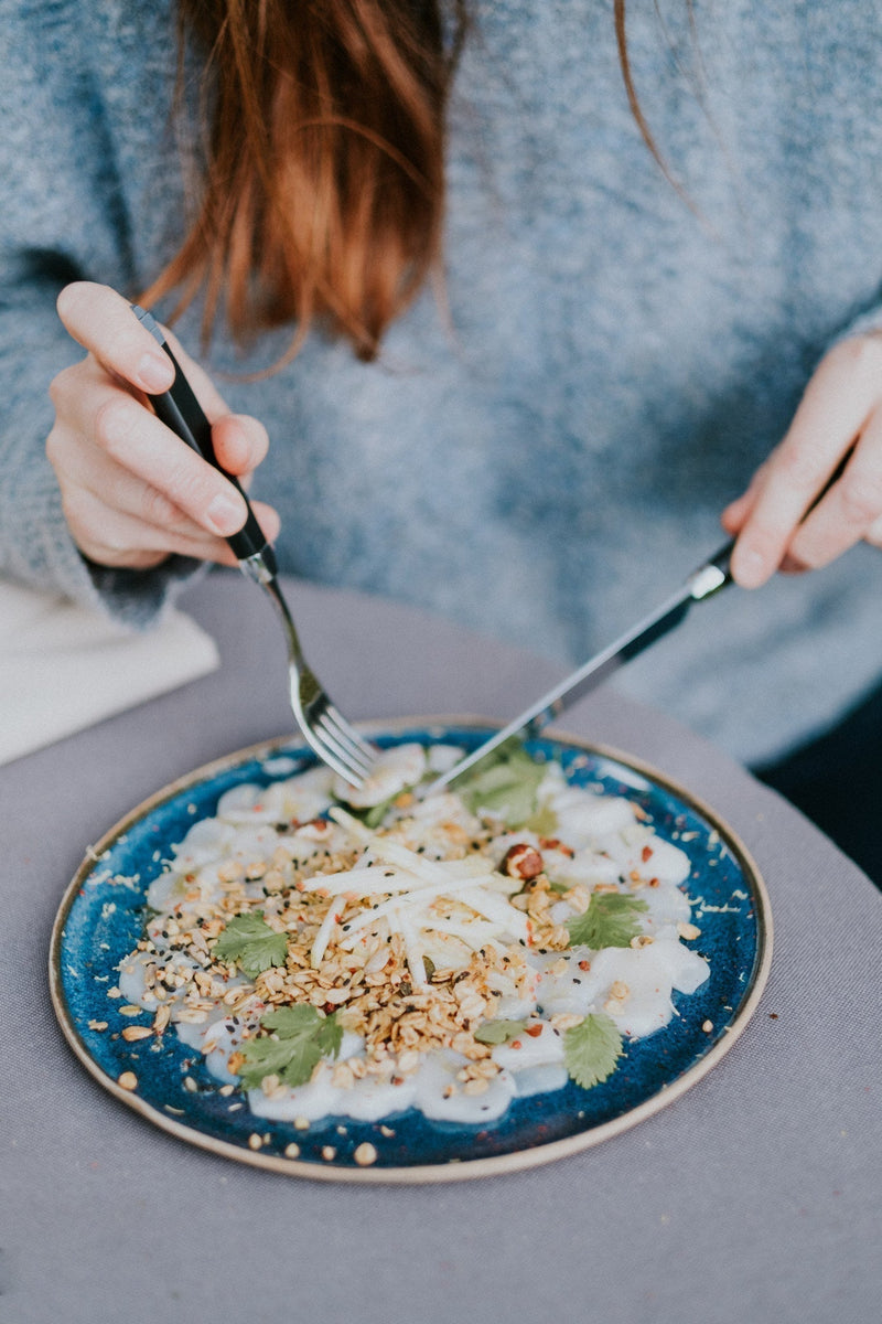 SCALLOP CARPACCIO • GRATED APPLE • GR’EAT PROVENCE – GR'EAT GRANOLA