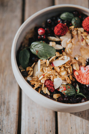 Vanilla almond porridge