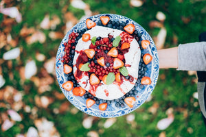 forest berries pavlova
