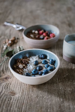 Porridge with blueberry