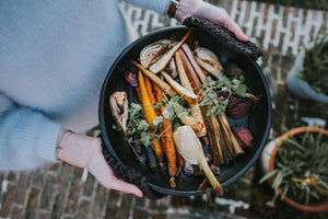 Balsamico roasted veggies recipe